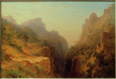 Landschaft im Apennin von Carl Morgenstern